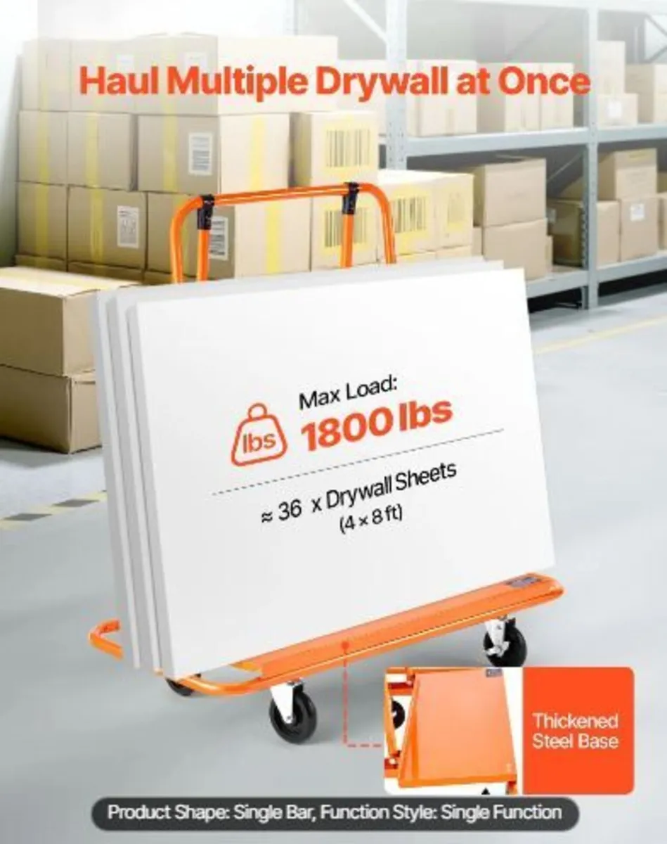 Drywall Cart Dolly, 816 kg - Image 2