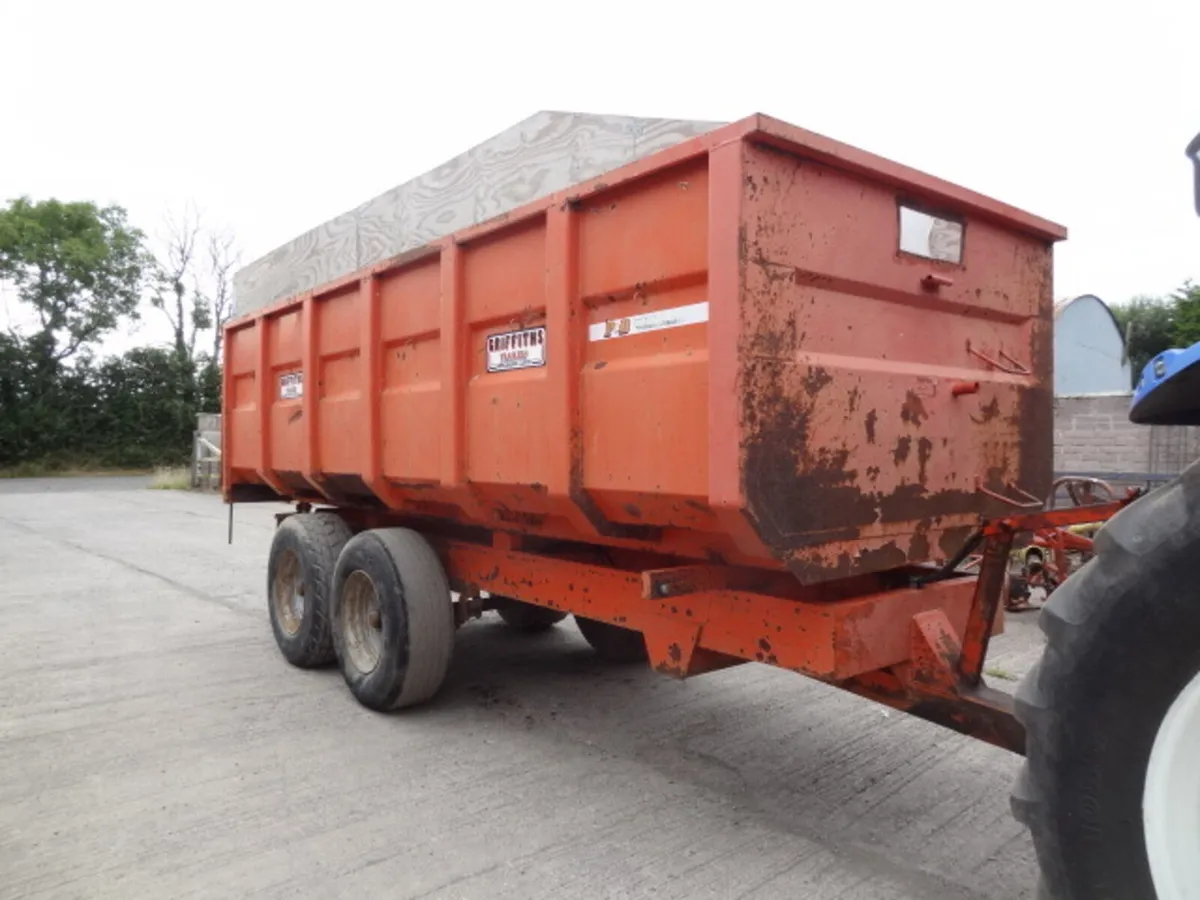 Griffilths 12 Ton Tipping Grain Trailer - Image 1
