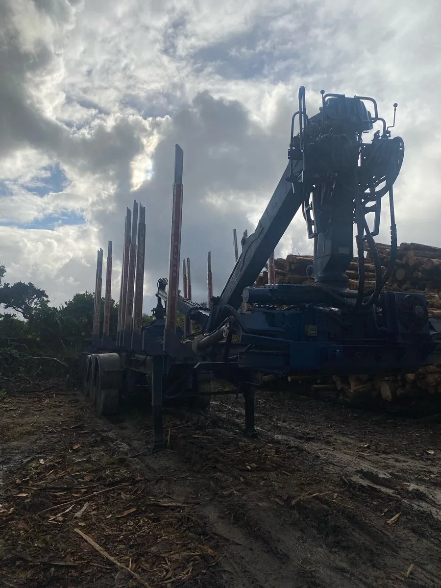 Timber crane trailer - Image 2
