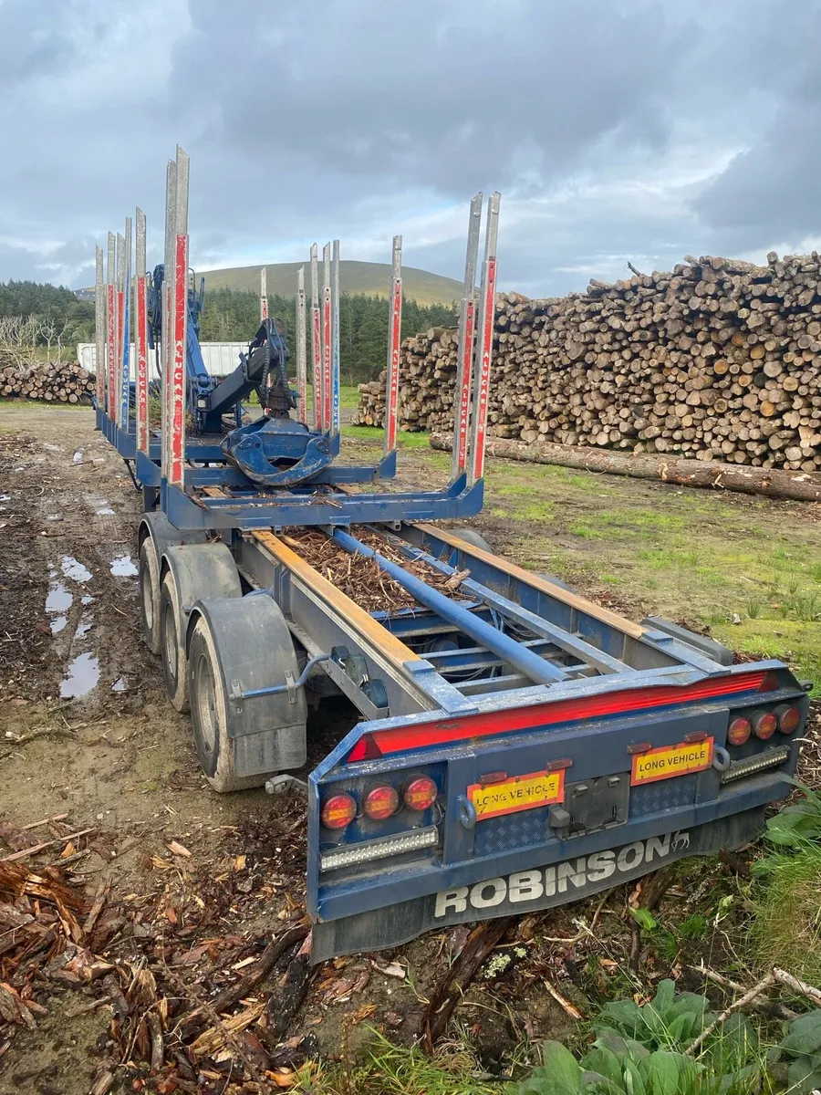 Timber crane trailer - Image 3
