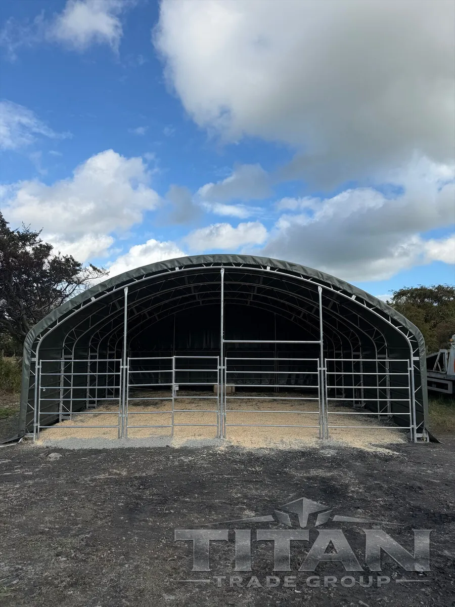 Livestock Animal Shelter Double Trussed 900g PVC - Image 3