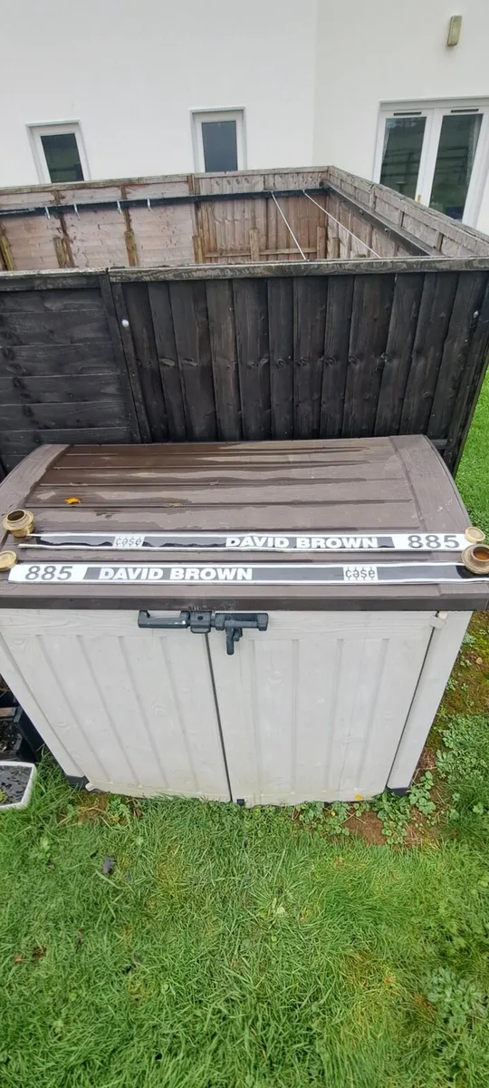 David brown  885 sticker kit