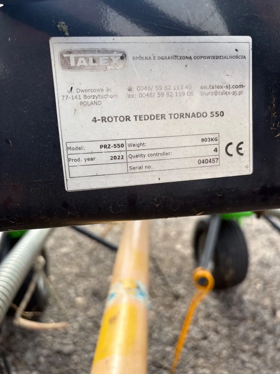 Tales 4 rotor Tedder - Image 2