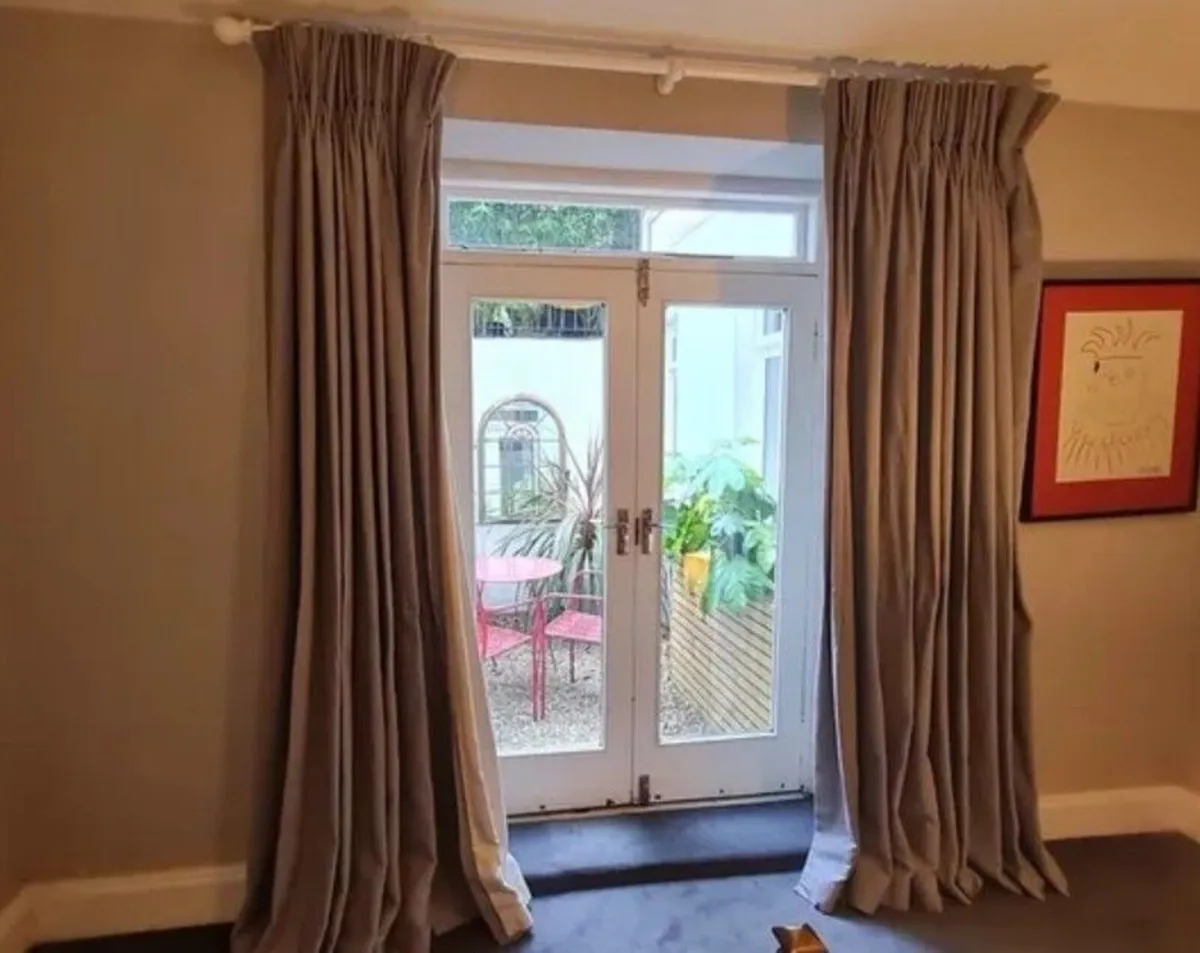 Teak French Doors - Image 1