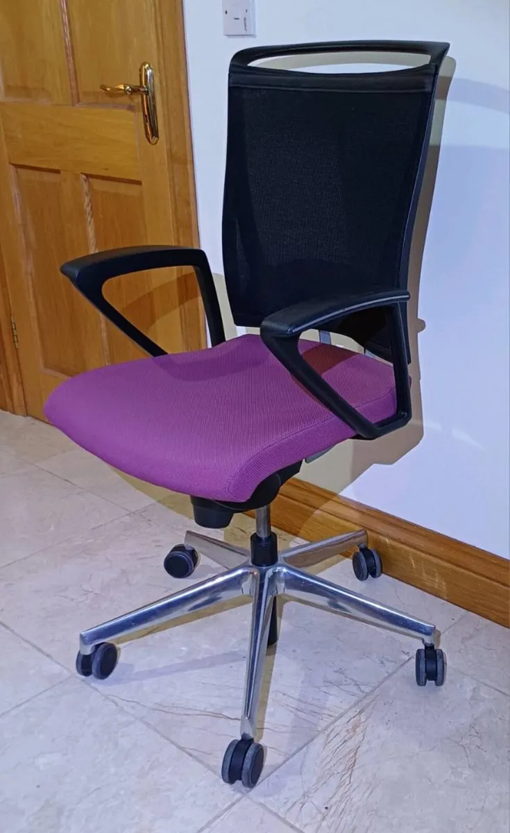 KASTEL Executive Office Chairs - Pink - Image 3