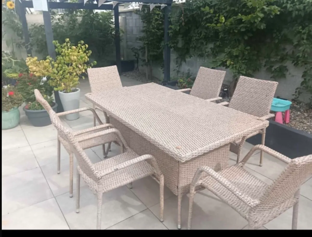 Garden dining set - Image 2