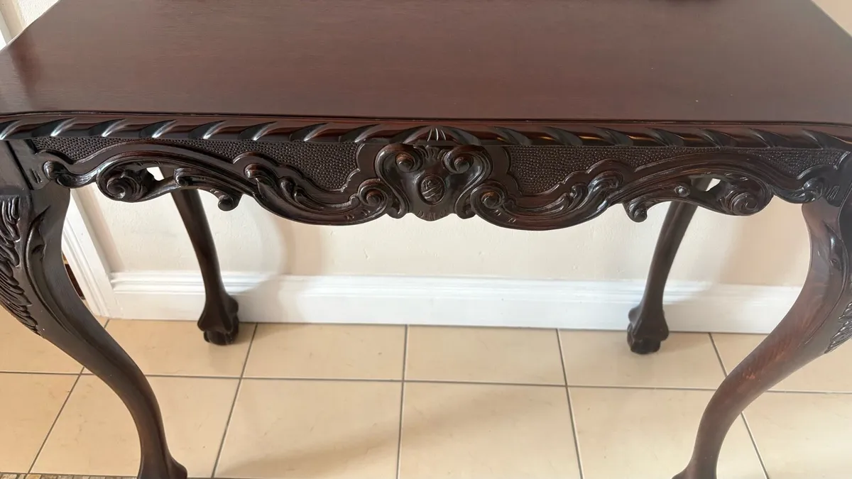 Antique Console Table - Image 2