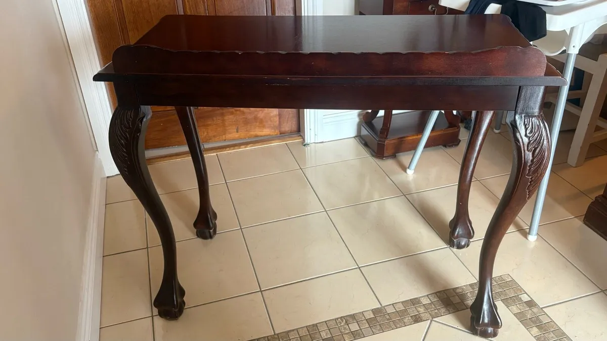 Antique Console Table - Image 4