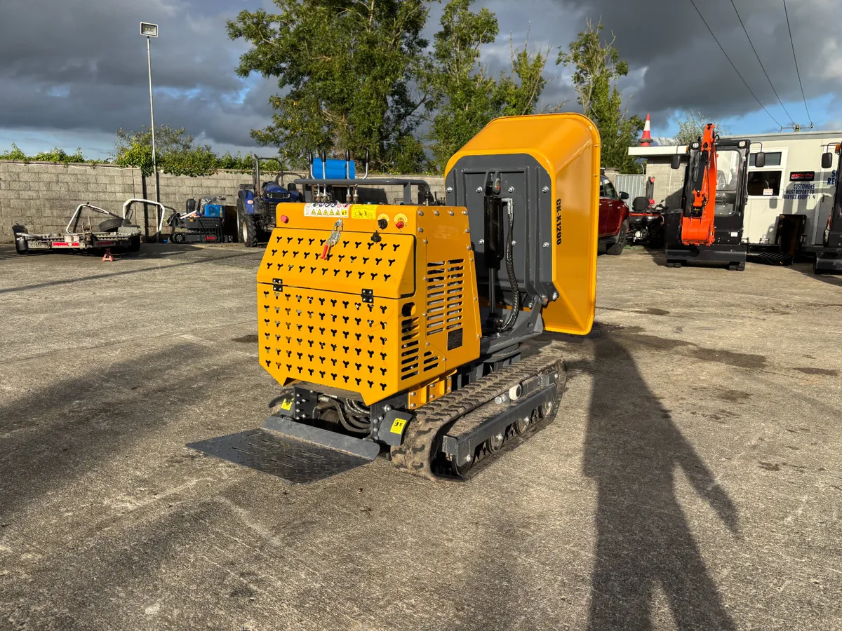 CAPTOK Diesel swivel tracked dumper - Image 4