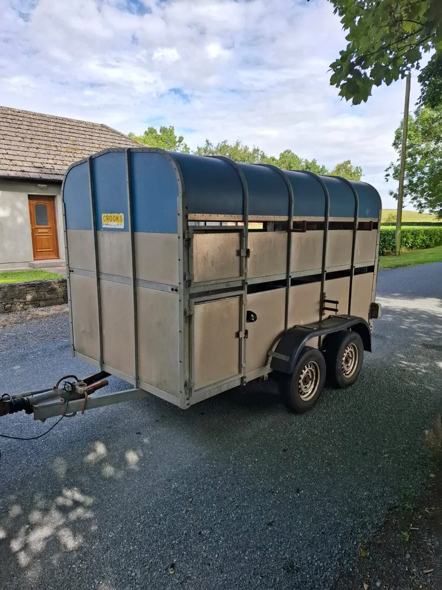 Crooks 10'x5' Cattle Trailer - Image 2