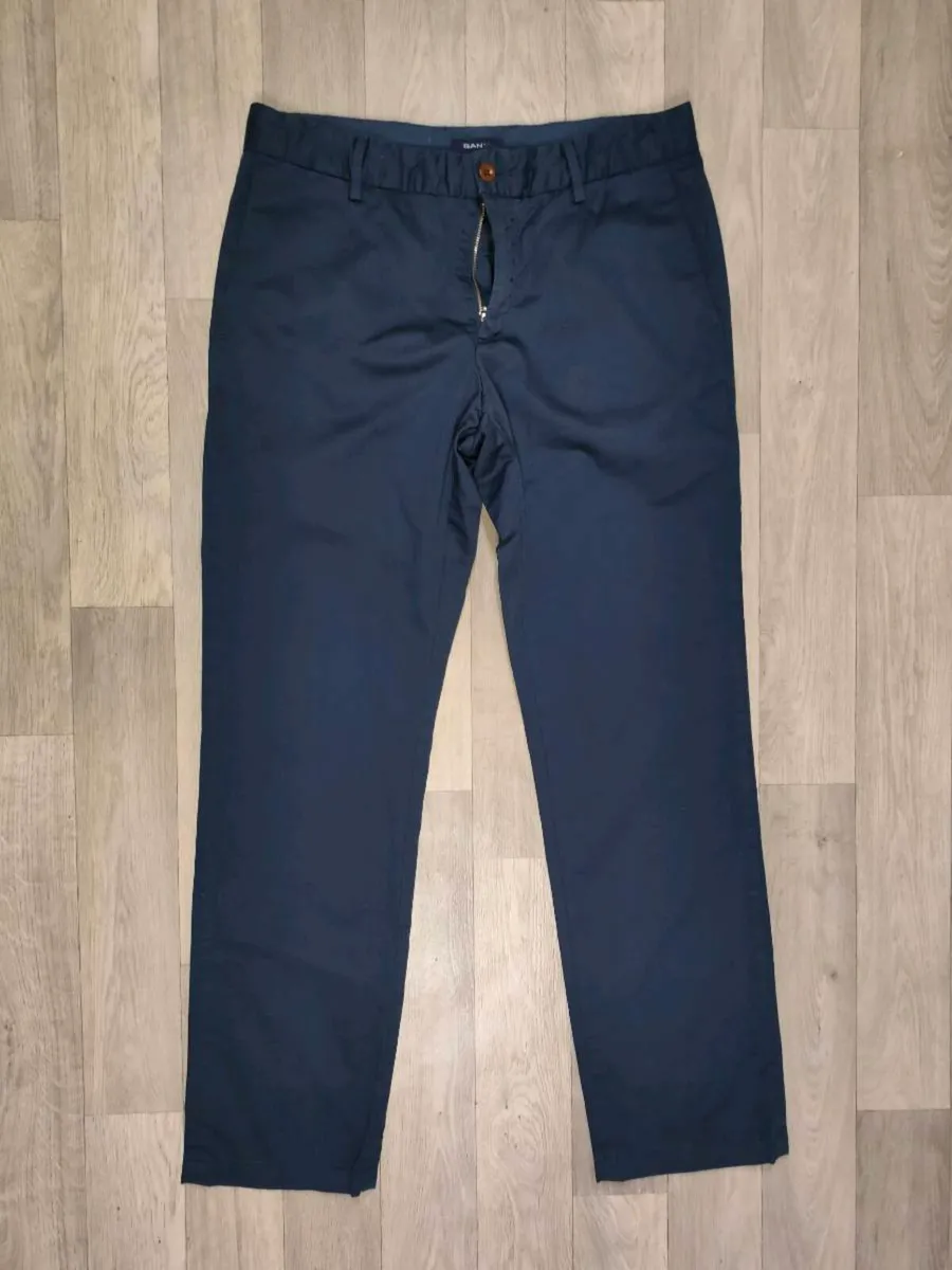 Gant Soho Narrow Fit Chino Trousers Mens 34x32 - Image 1