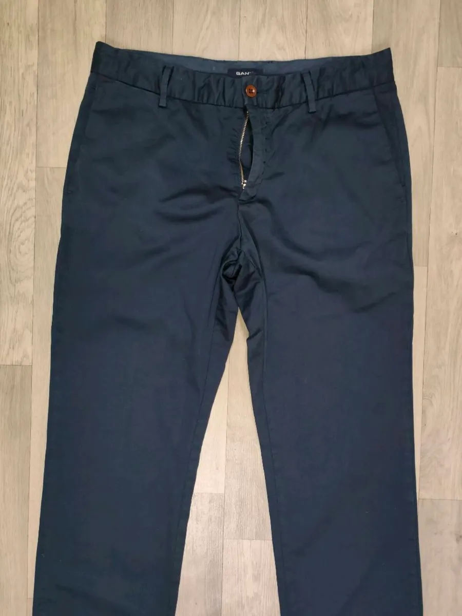 Gant Soho Narrow Fit Chino Trousers Mens 34x32 - Image 2