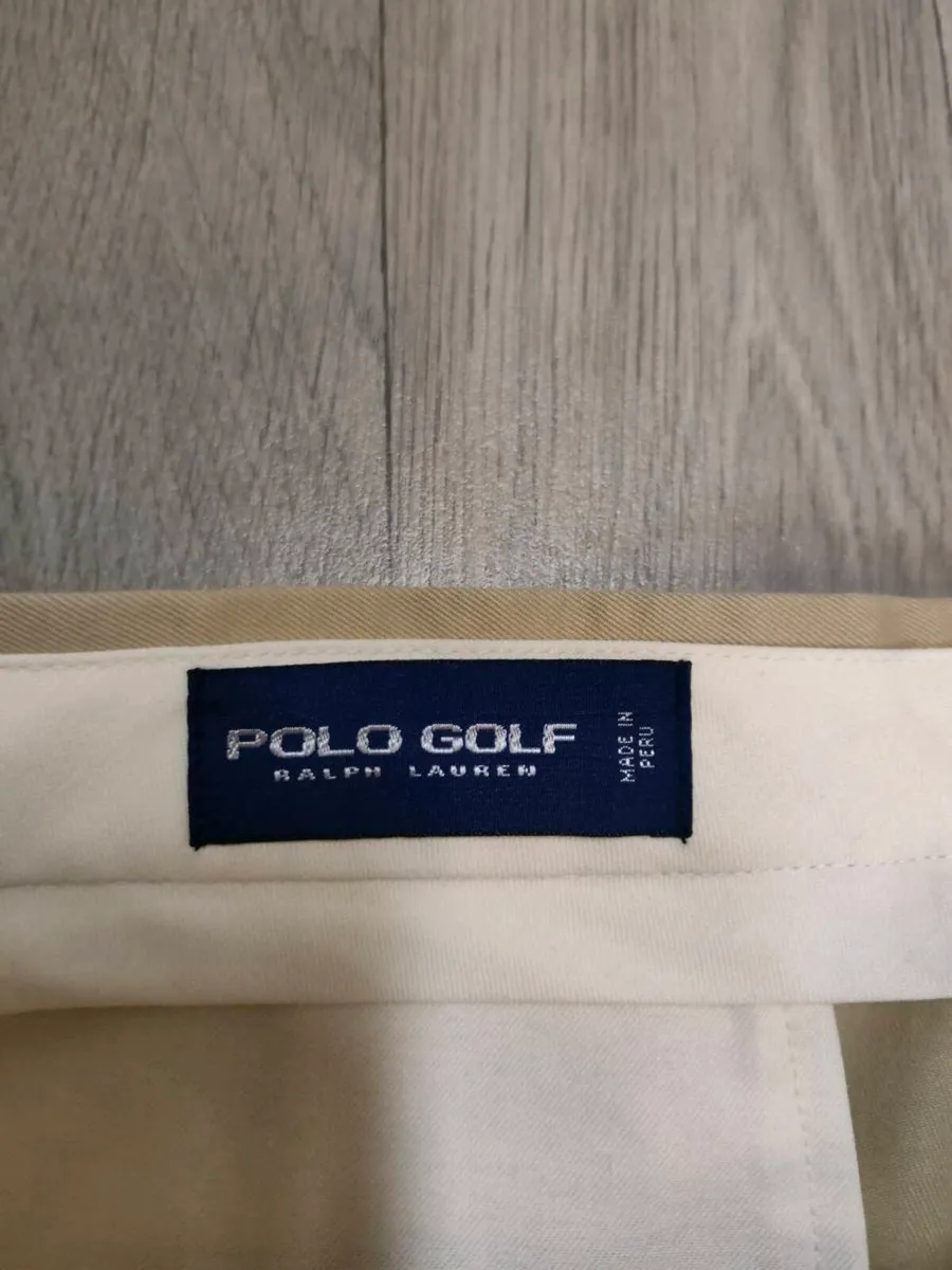 Ralph Lauren Polo Golf Chino Trousers Mens W35 - Image 4