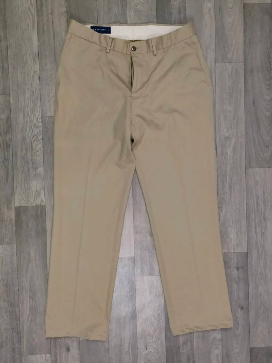 Ralph Lauren Polo Golf Chino Trousers Mens W35 - Image 1