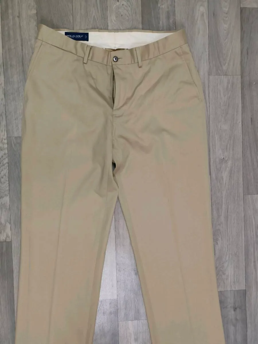 Ralph Lauren Polo Golf Chino Trousers Mens W35 - Image 2