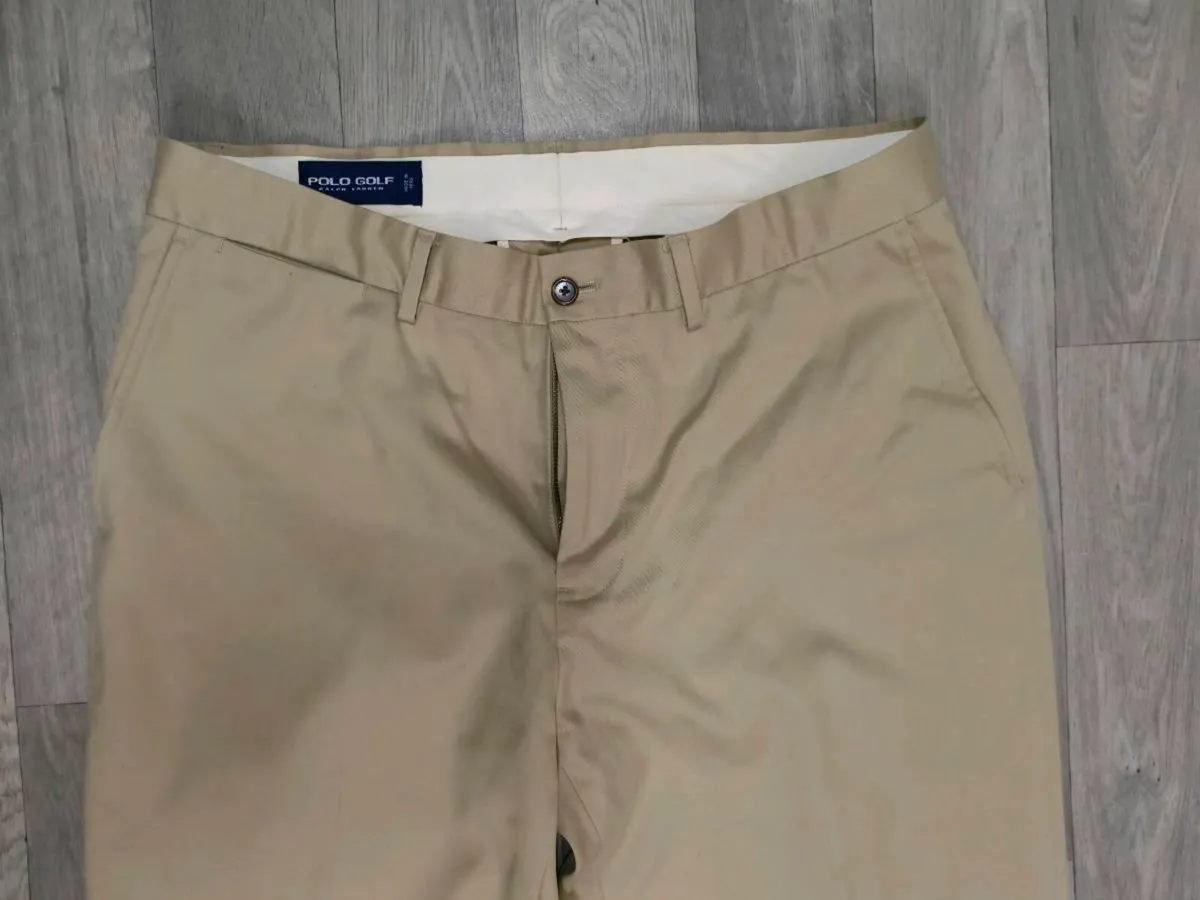 Ralph Lauren Polo Golf Chino Trousers Mens W35 - Image 3