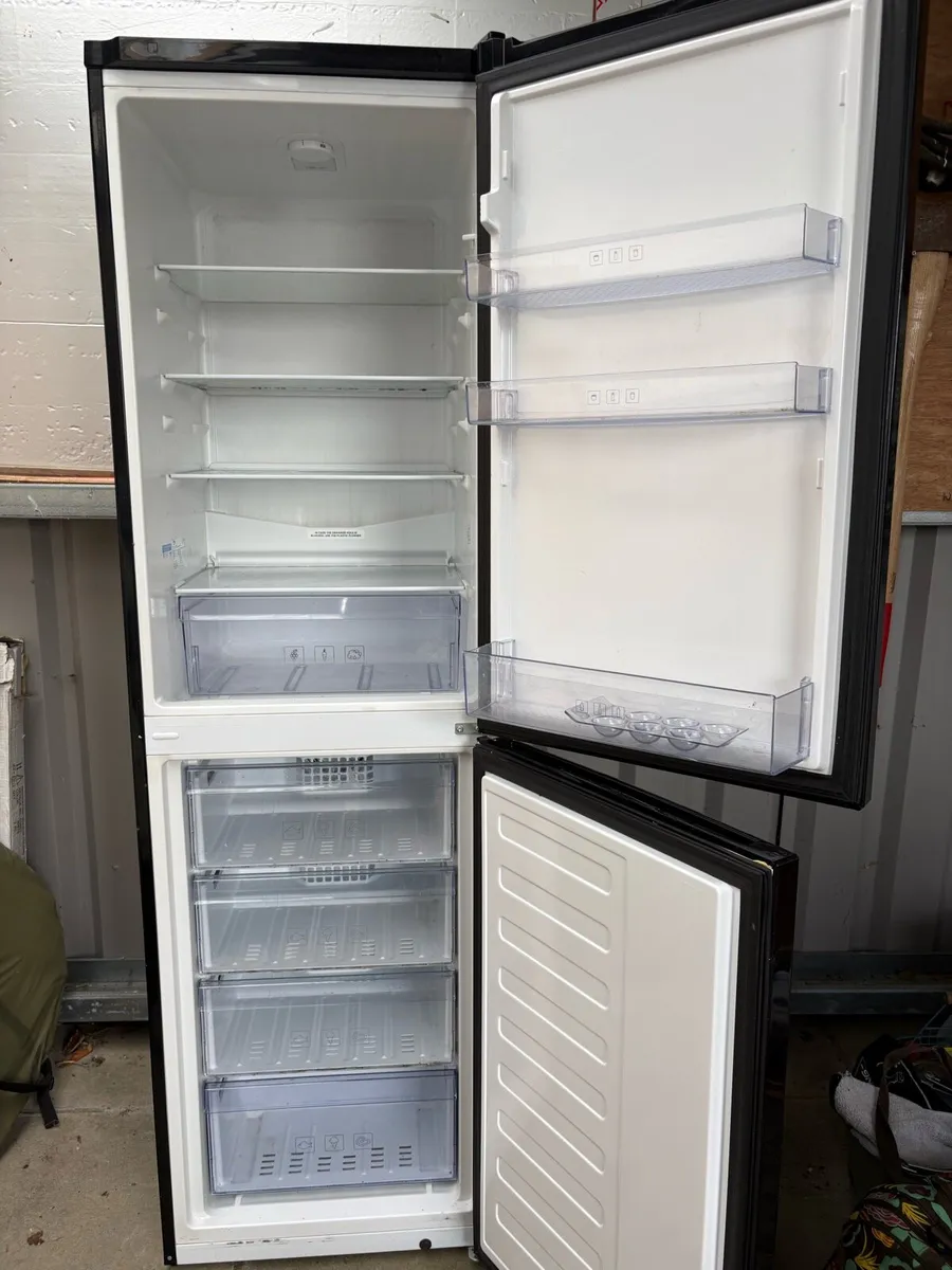 Beko fridge freezer and plug in room heater - Image 3