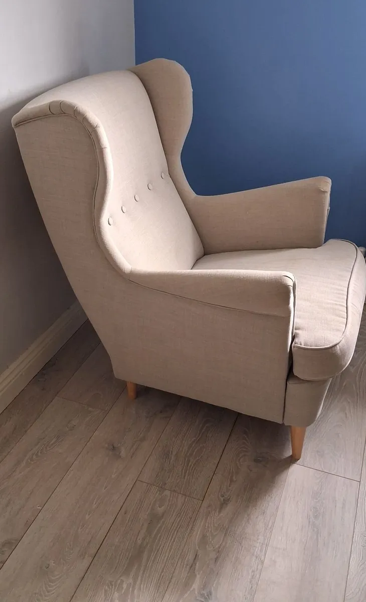 IKEA STRANDMON wing chair - Image 1