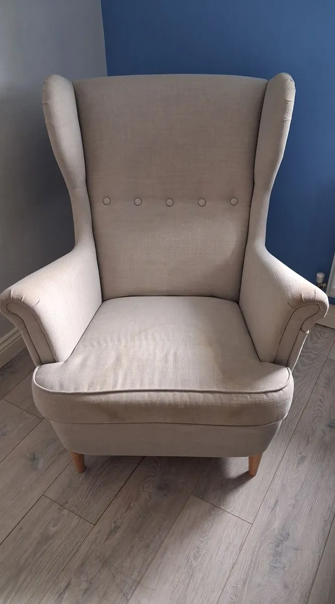 IKEA STRANDMON wing chair - Image 3