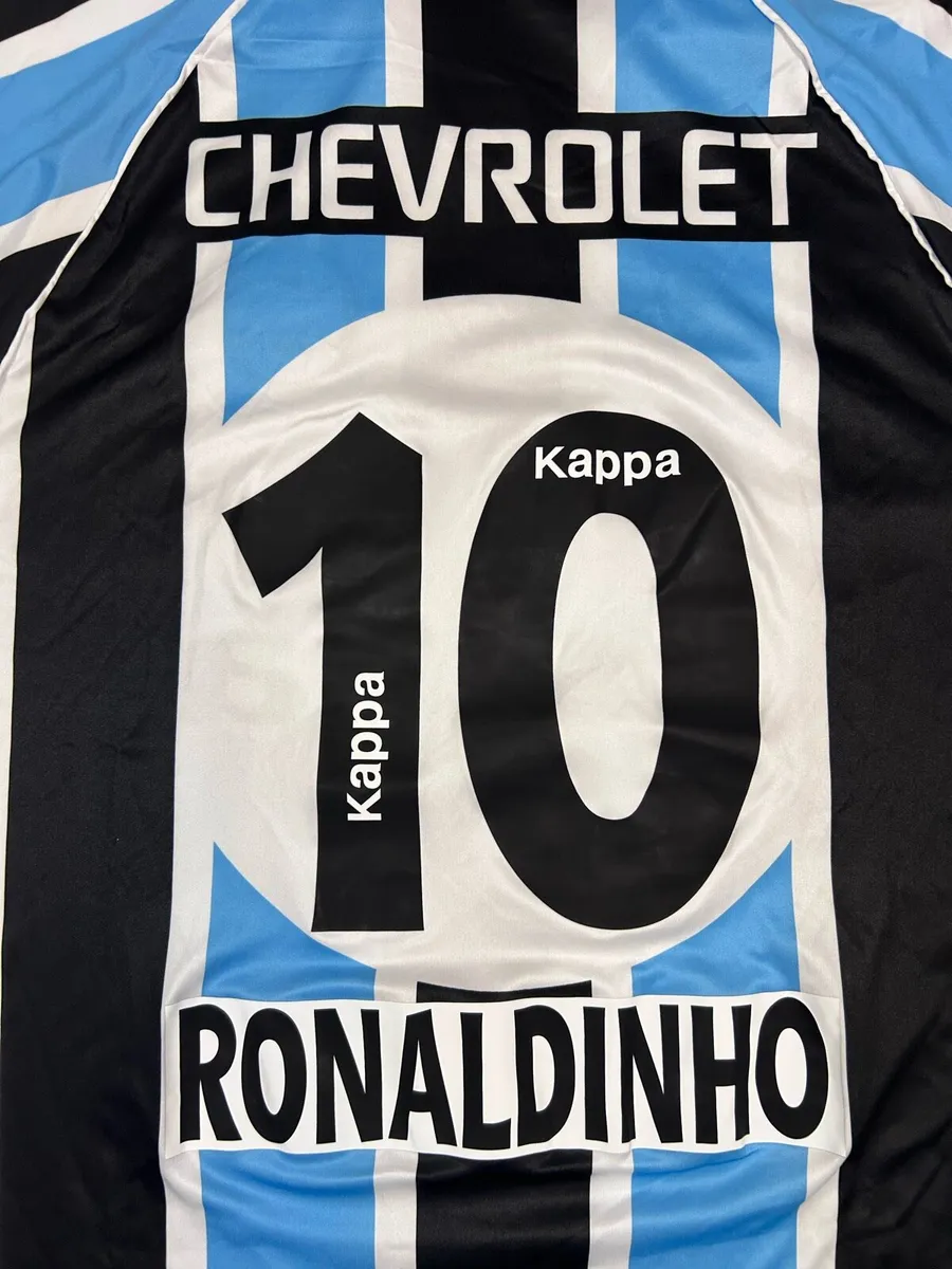 Retro 2000 Gremio Ronaldinho Jersey Shirt Mens XXL - Image 2