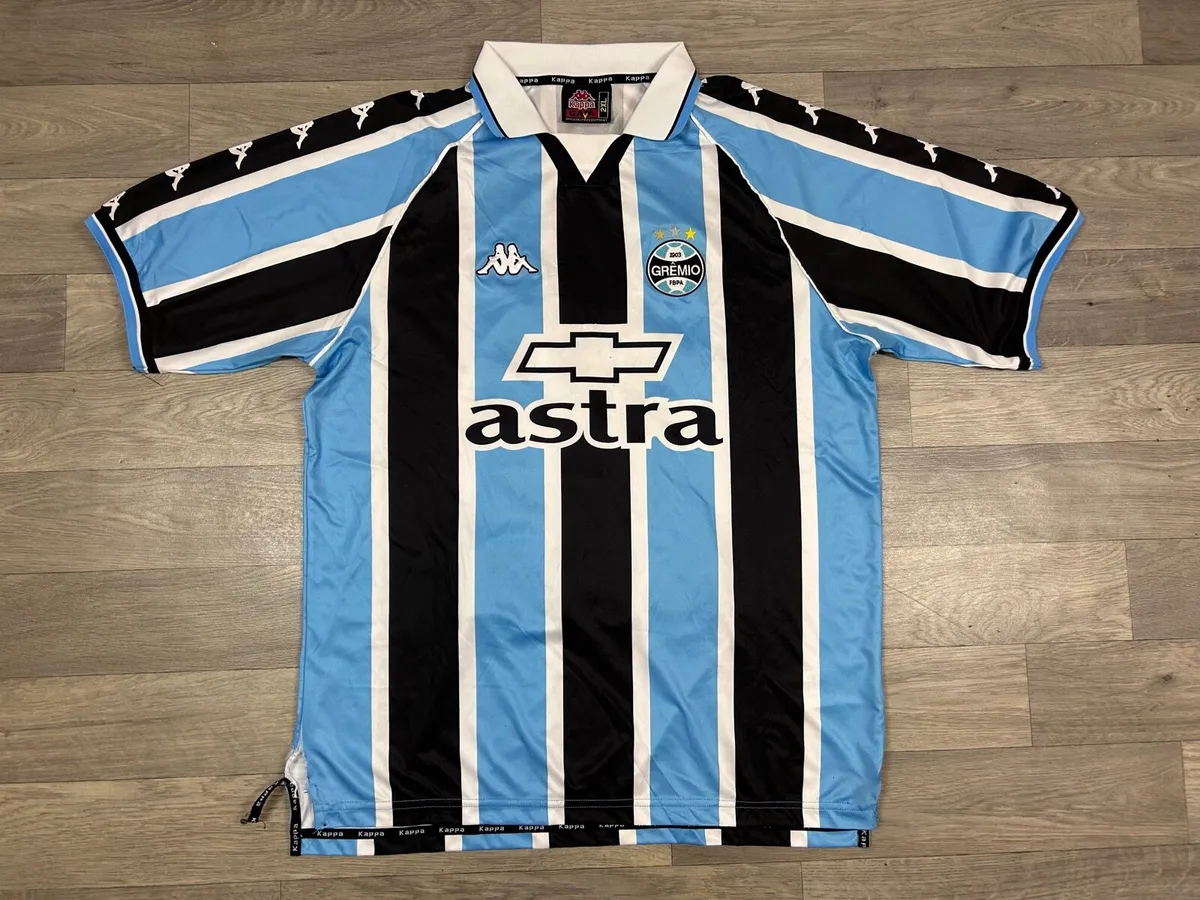 Retro 2000 Gremio Ronaldinho Jersey Shirt Mens XXL - Image 3