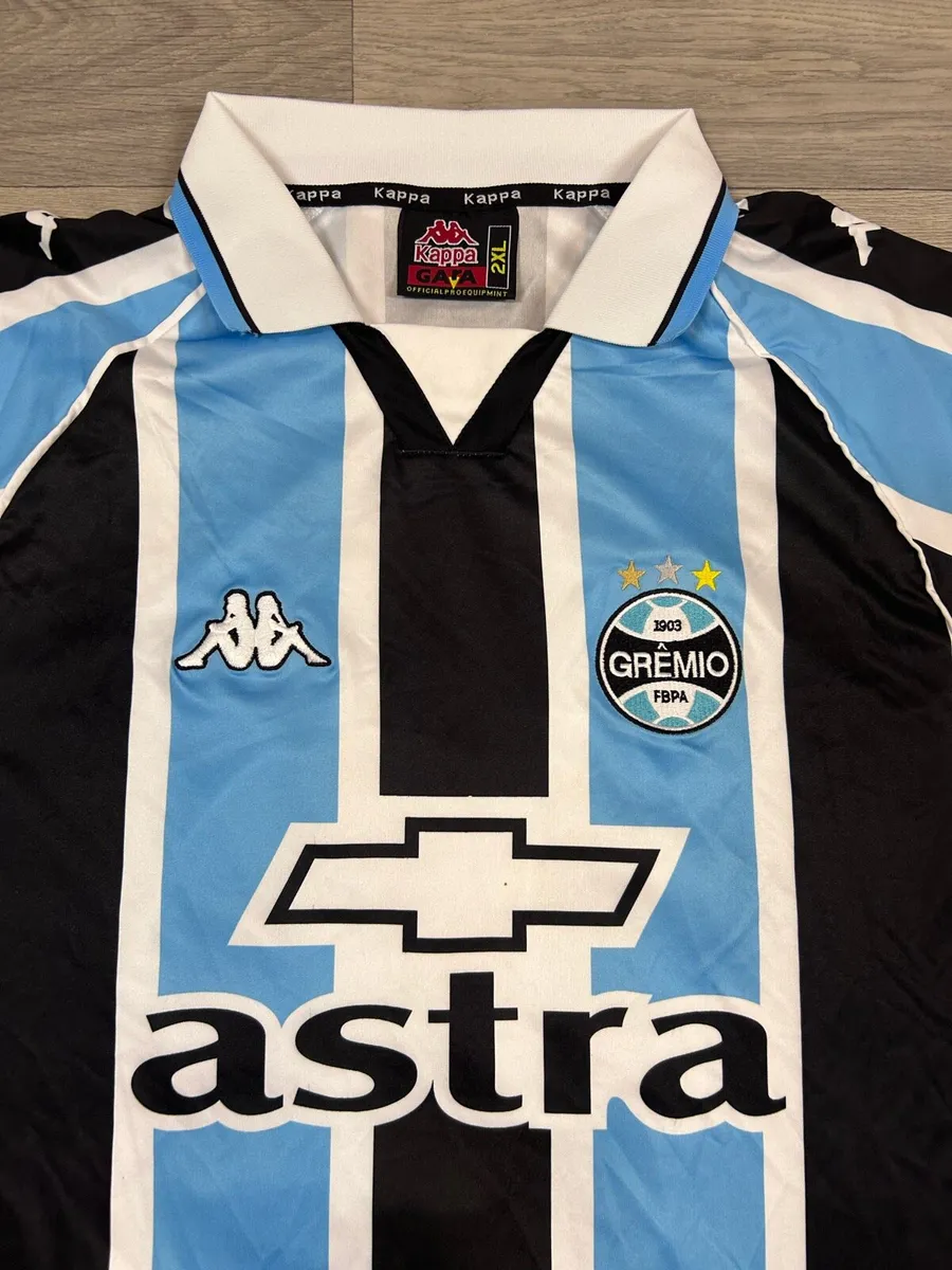 Retro 2000 Gremio Ronaldinho Jersey Shirt Mens XXL - Image 4