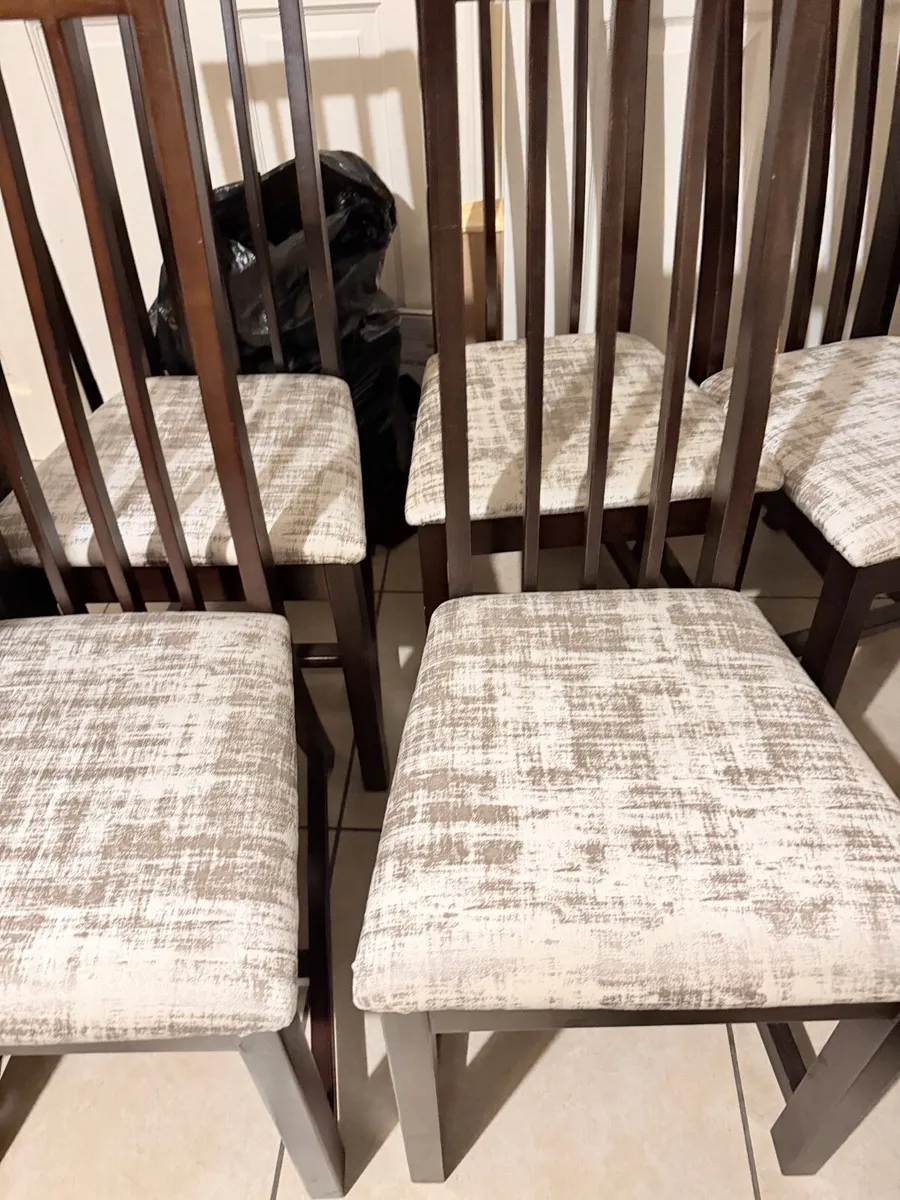 5 dining chairs - Image 2