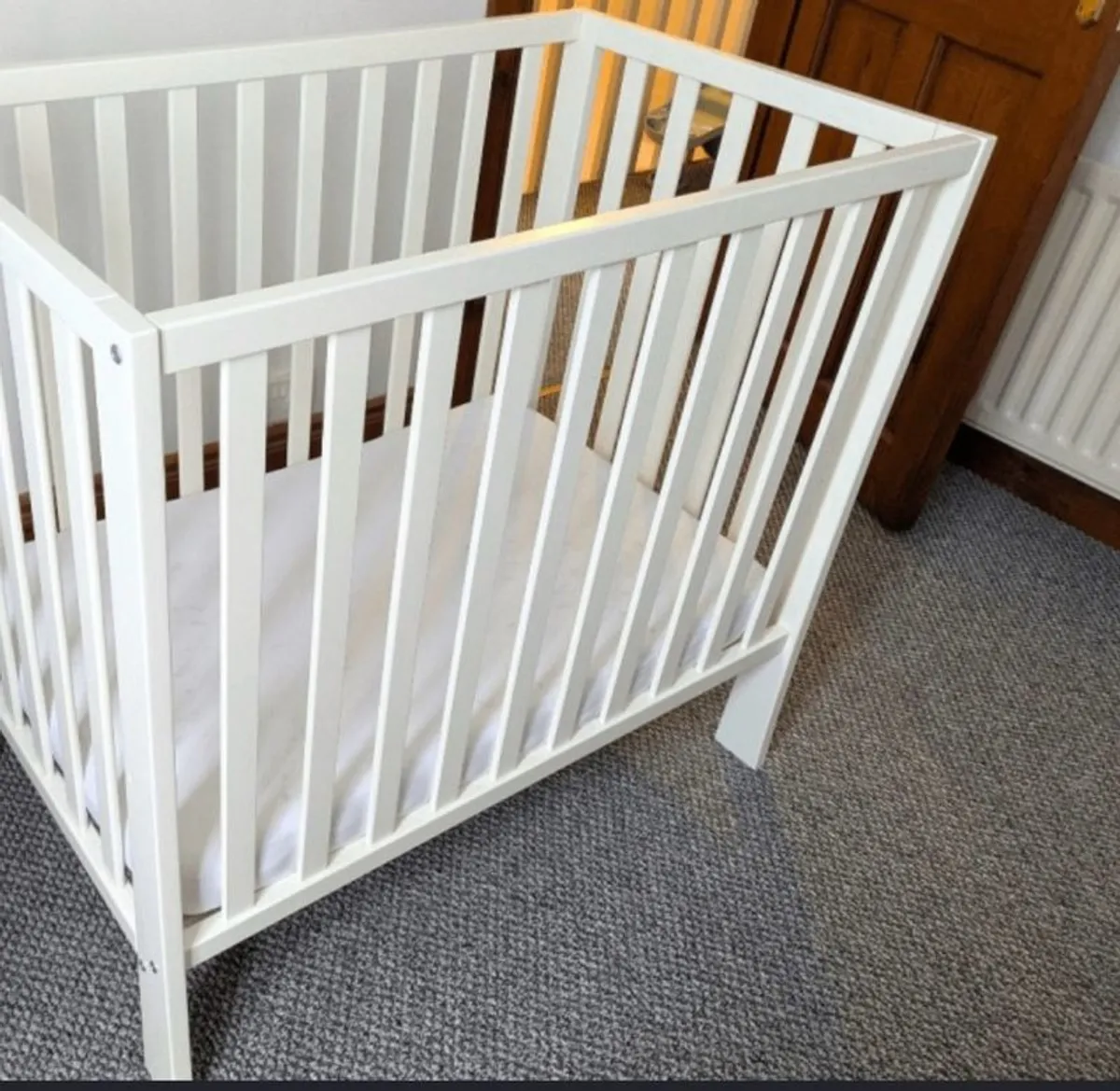 Cot & Mattress (Petite) Mamas & Papas - Image 1