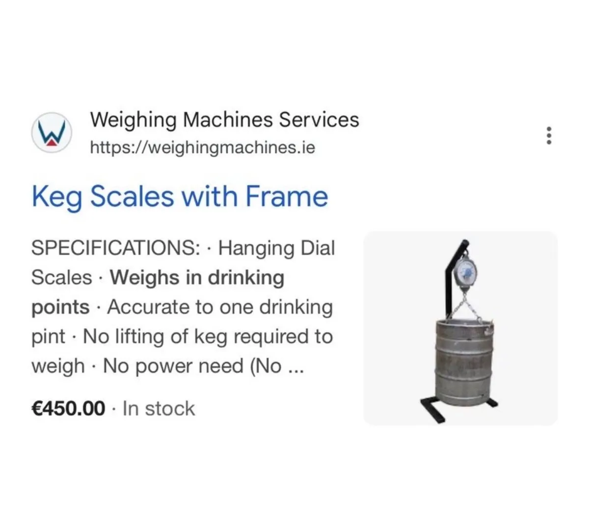 Vintage pub scales - Image 2