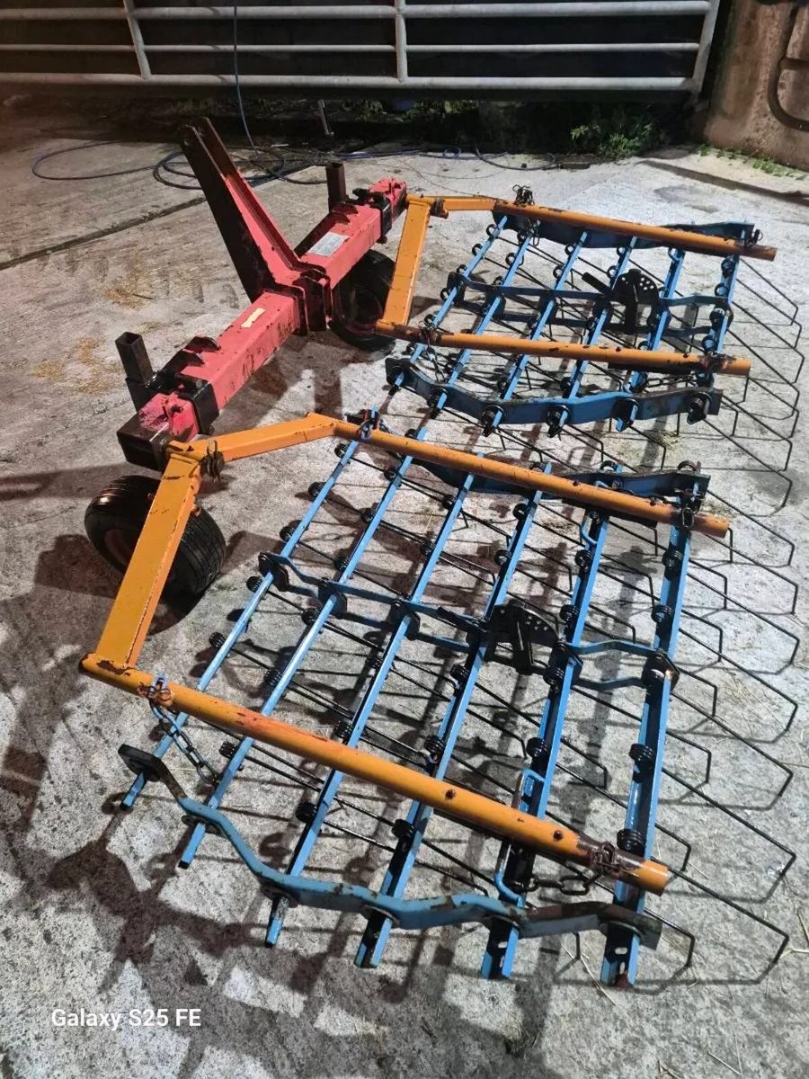 Optico 3 meter rakeman harrow - Image 1
