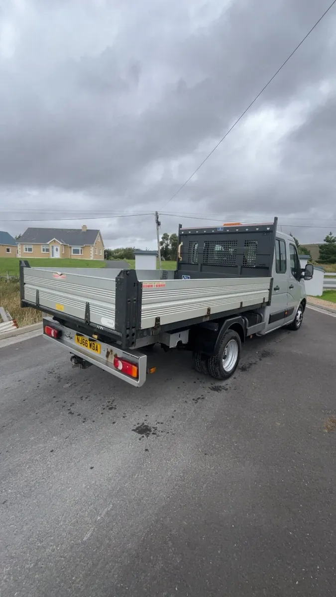 2016 vauxhall movano tipper twinwheel - Image 3