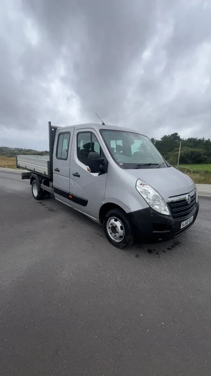 2016 vauxhall movano tipper twinwheel - Image 1