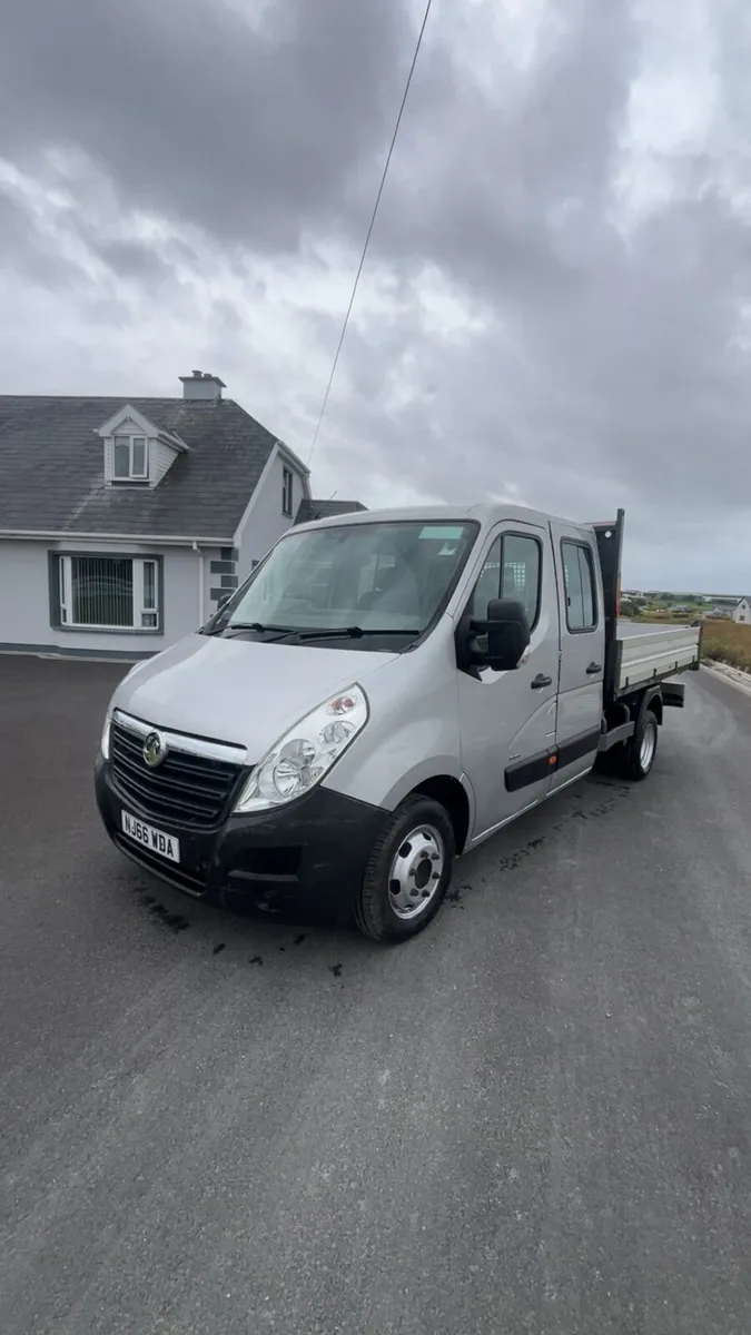 2016 vauxhall movano tipper twinwheel - Image 2