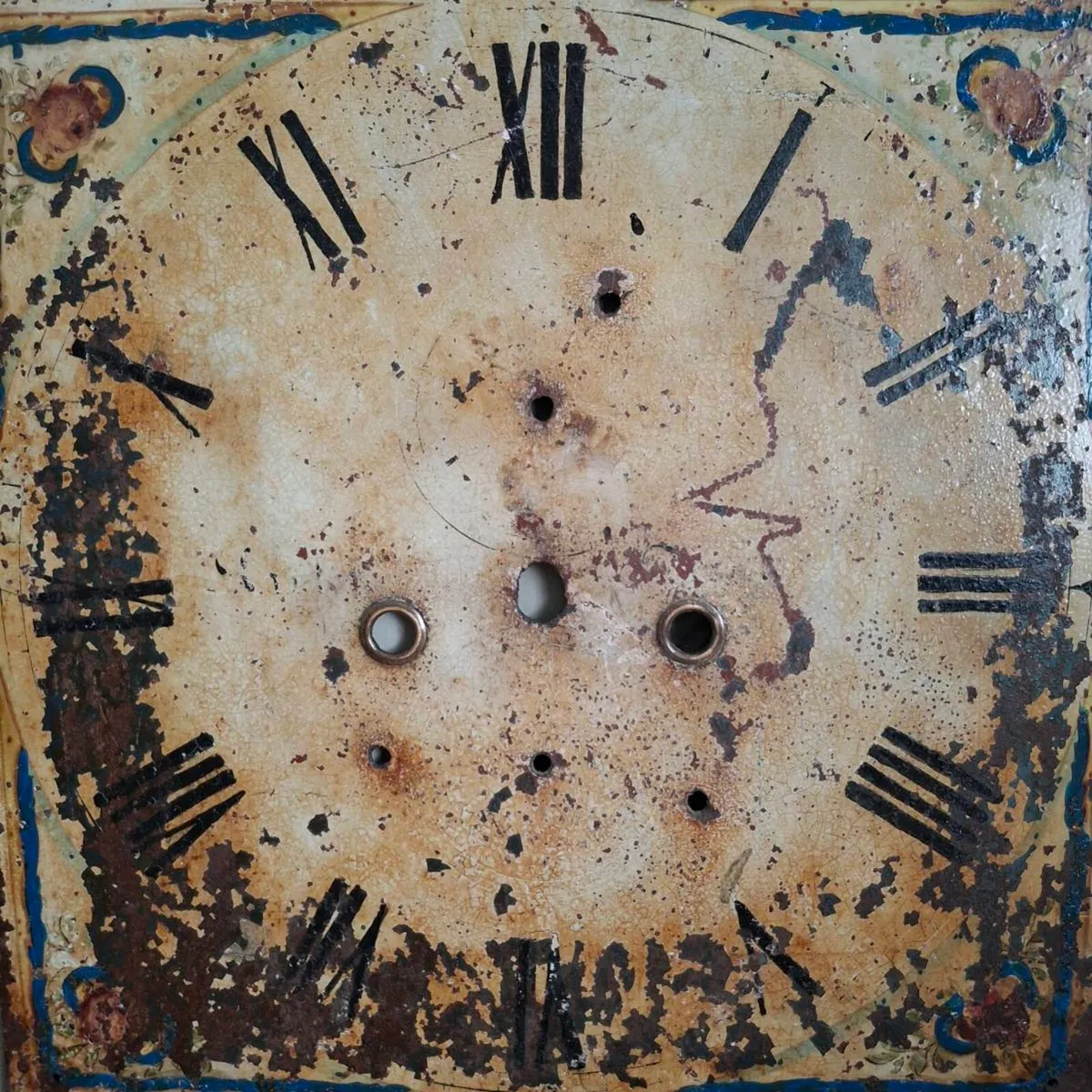 19th Century Iron Clock Dial - Image 3