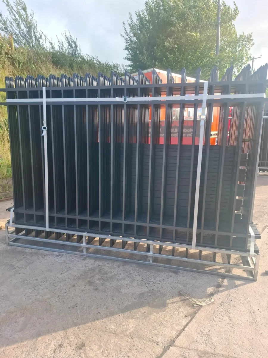 Fencing - New Wrought Iron Site Fencing - Image 1