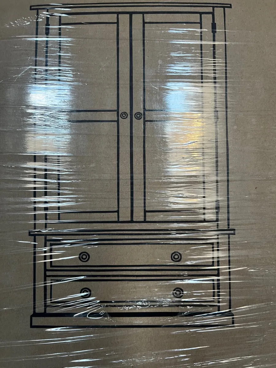 2 drawer Wardrobe - Image 4