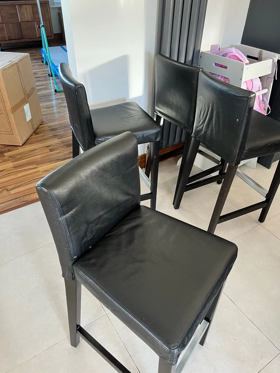 IKEA HENRIKSDAL Bar Stools – Set of 4 - Image 1
