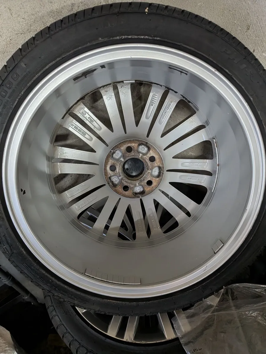 Genuine 17" VW Polo Montani Alloys + New Tyres (Ce - Image 2