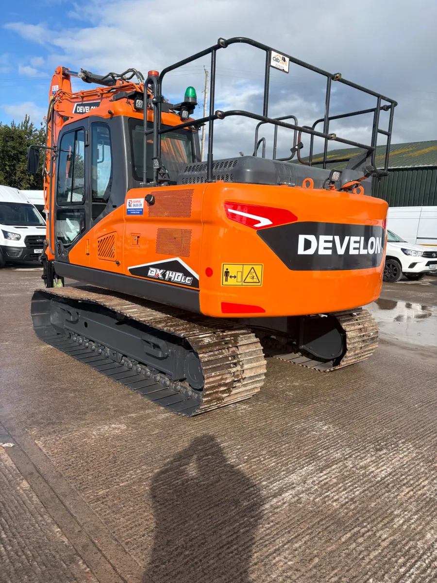 2023 DEVELON DX140LC-7 Low Hours Finance Arranged - Image 3