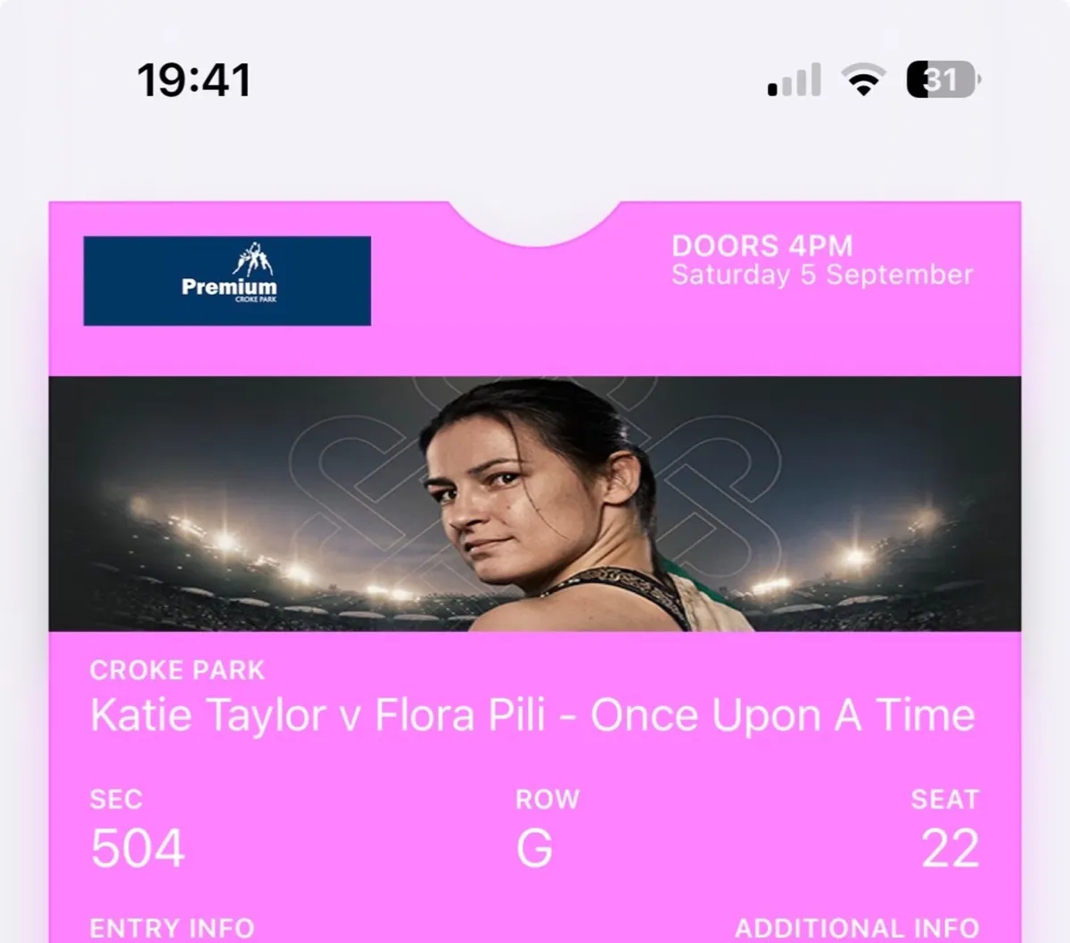 Katie Taylor Premium