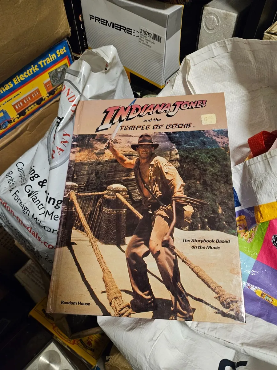 Vintage Indiana Jones Book