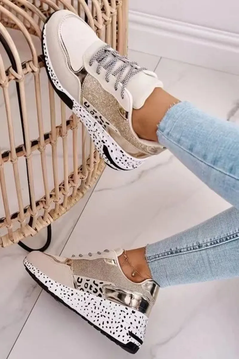 Golden sneakers ( women ) - Image 3