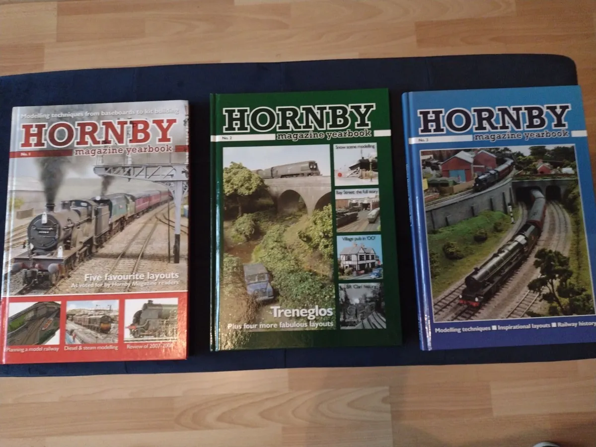 3 Hornby Magazine yearbooks nos. 1, 2 & 3 - Image 1