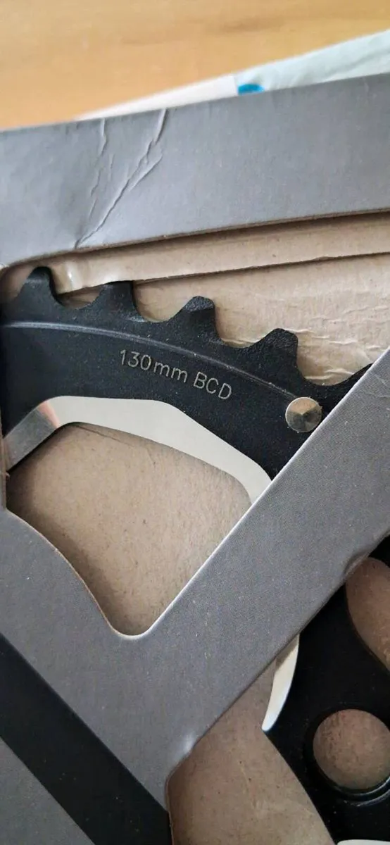 Fsa road pro 130 bcd 50/39 chain ring sell or swap - Image 2