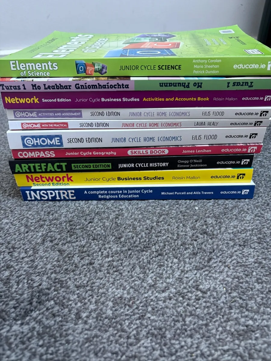 Junior certificate School books - Image 1