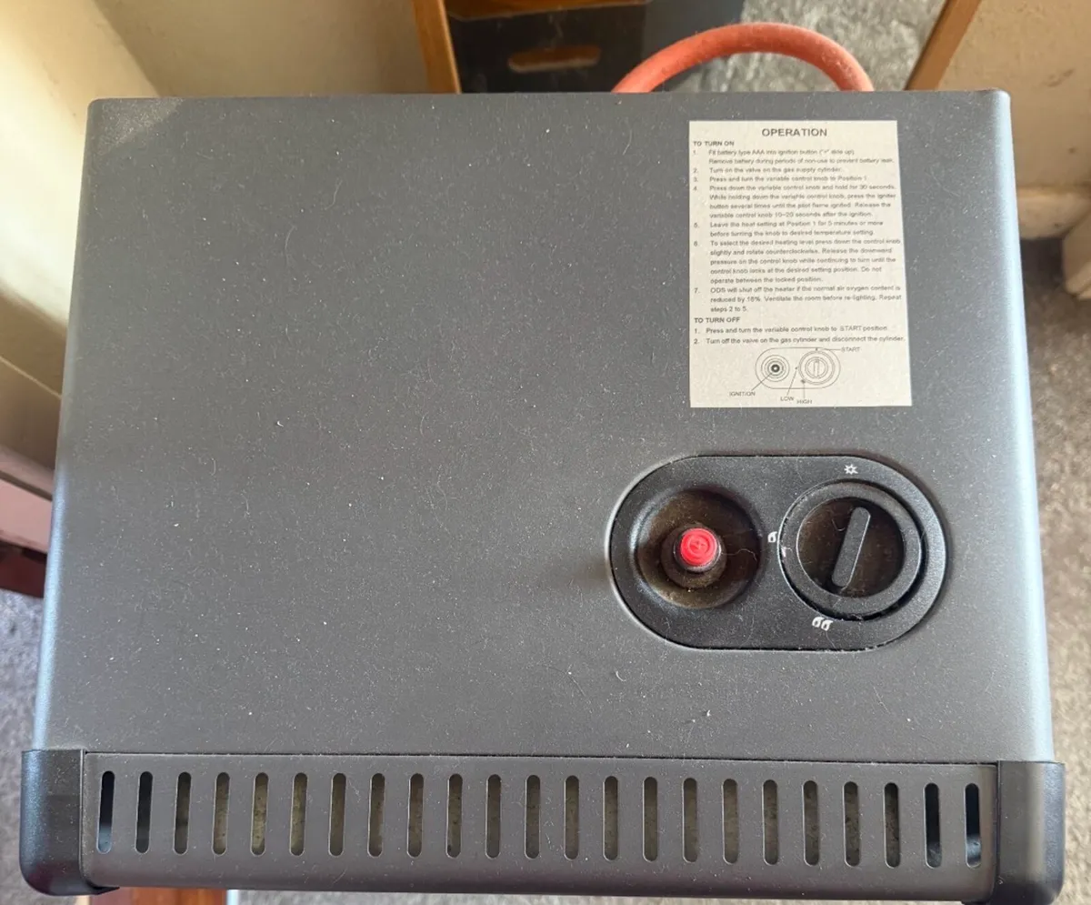 Gas Heater& gas bottle included - Image 2
