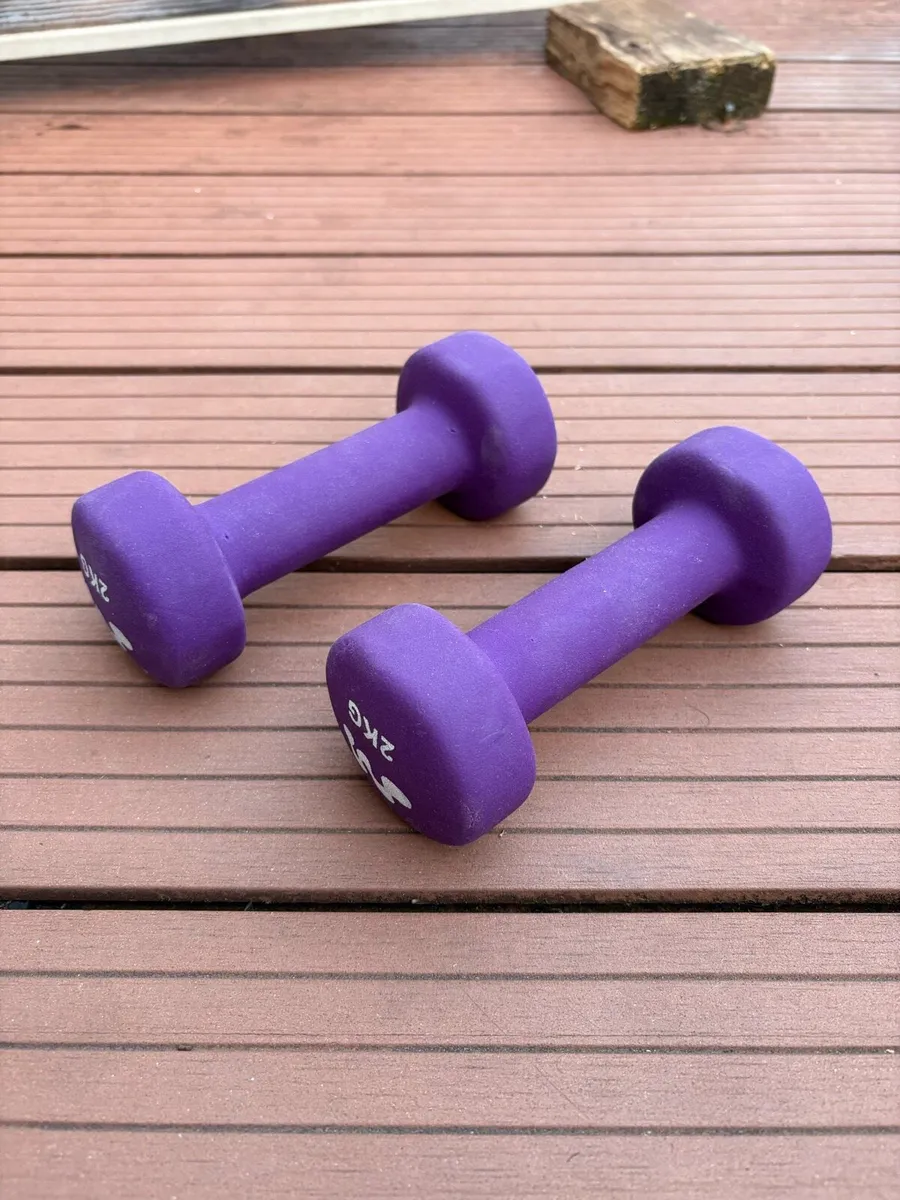 Neoprene dumbbells, 2kg - Image 1