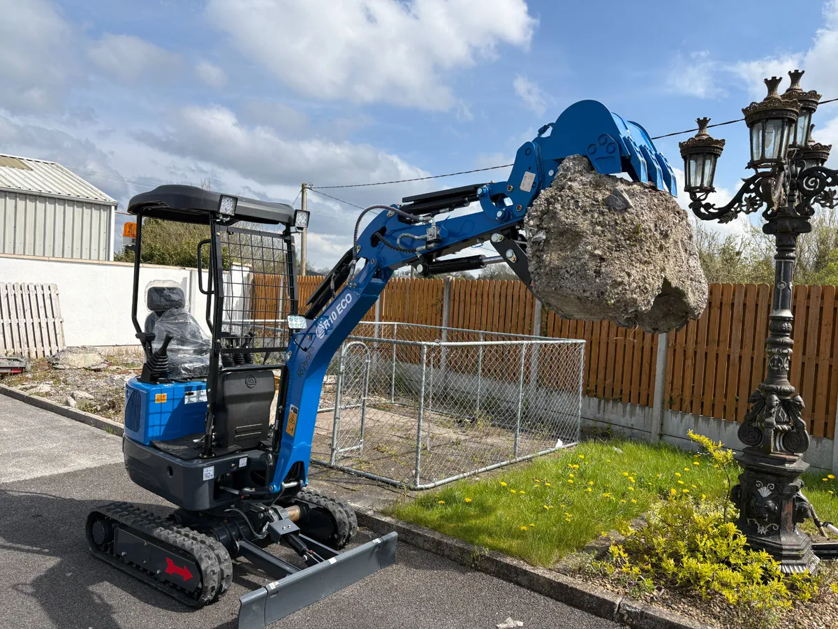 New Model Rippa R10 Mini Excavator - Image 2