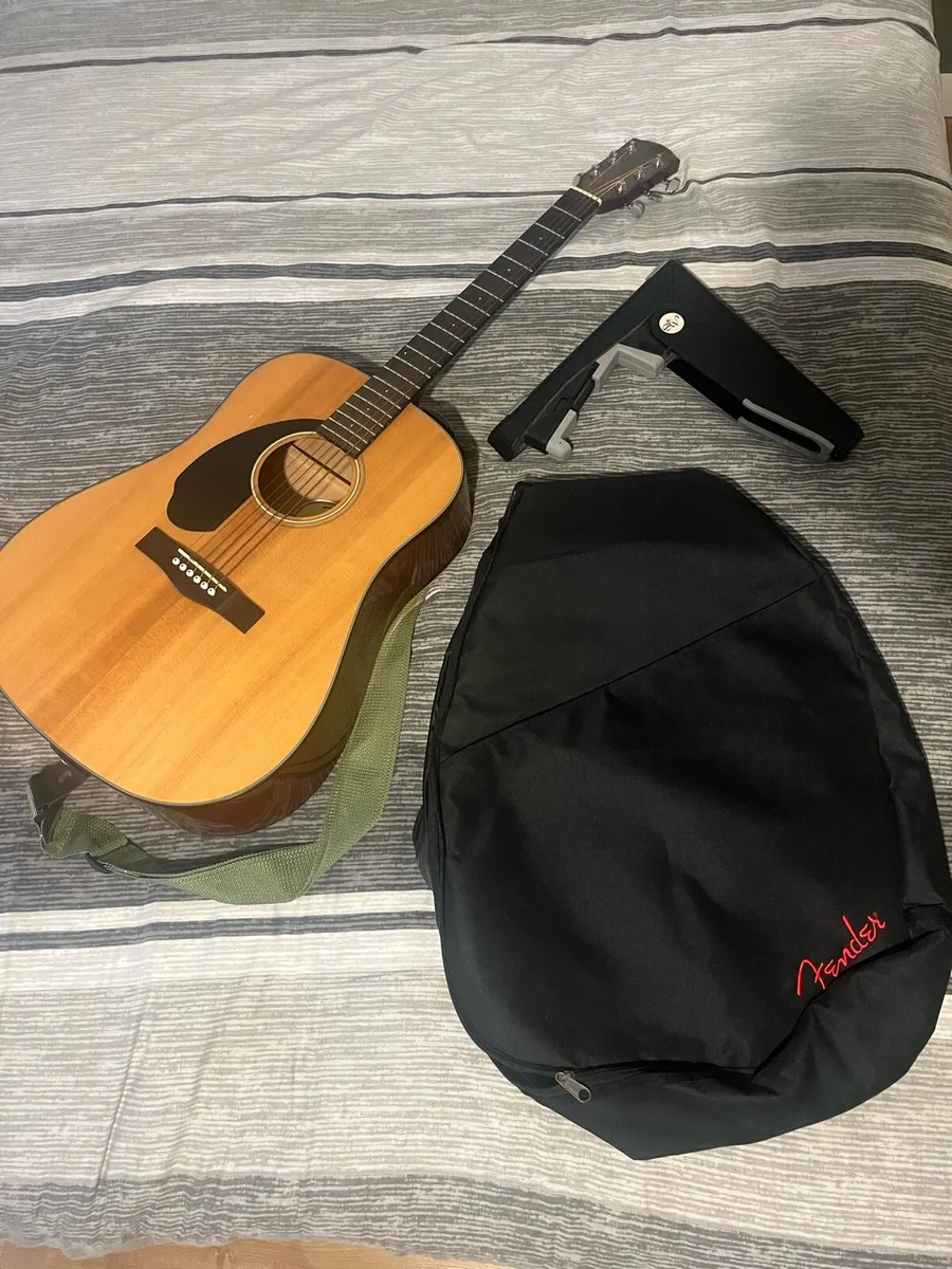 Fender Acoustic Guitar - Image 1