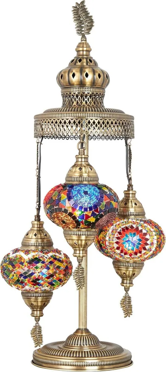 3 Big Globes Magnificent Handmade Turkish - Image 2